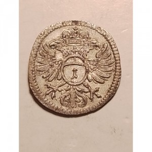 Реверс монеты Регенсбург, 1 крейцер, 1706-1732