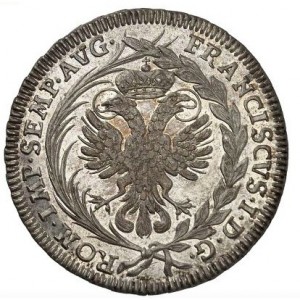 Реверс монеты Регенсбург, 20 крейцеров, 1754