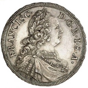 Реверс монеты Регенсбург, ¼ талера, 1740