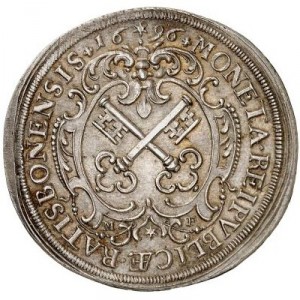 Аверс монеты Регенсбург, ½ талера, 1696