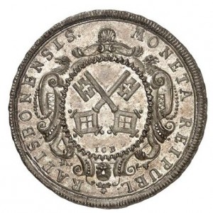 Аверс монеты Регенсбург, ½ талера, 1738