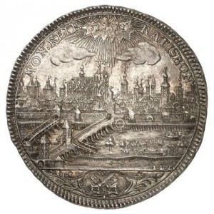Аверс монеты Регенсбург, ½ талера, 1740