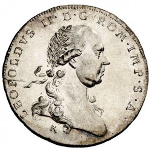 Реверс монеты Регенсбург, ½ талера, 1791