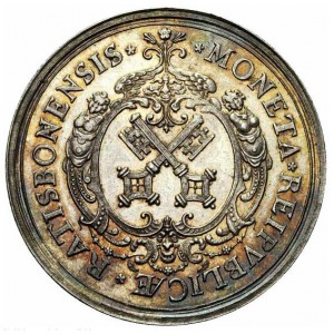 Реверс монеты Регенсбург, 1 талер, 1711