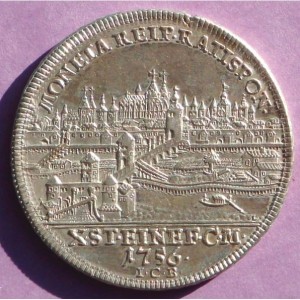 Реверс монеты Регенсбург, 1 талер, 1756