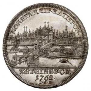 Аверс монеты Регенсбург, 1 талер, 1762