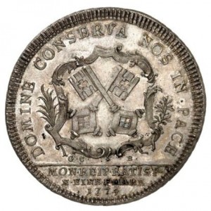 Аверс монеты Регенсбург, 1 талер, 1774