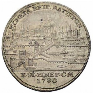 Аверс монеты Регенсбург, 1 талер, 1780