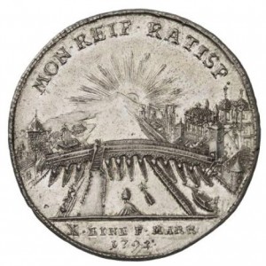 Аверс монеты Регенсбург, 1 талер, 1792