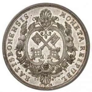 Реверс монеты Регенсбург, 2 талера, 1740