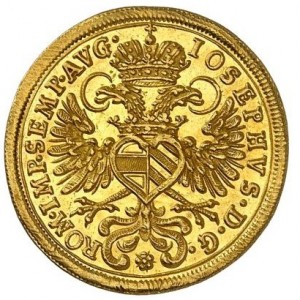 Реверс монеты Регенсбург, 1 дукат, 1706