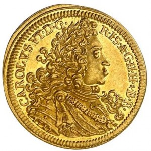 Реверс монеты Регенсбург, 1 дукат, 1712