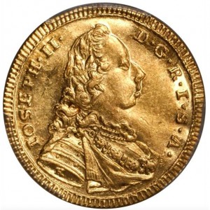 Реверс монеты Регенсбург, 1 дукат, 1765