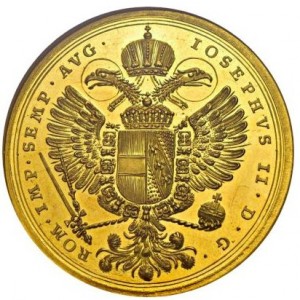 Реверс монеты Регенсбург, 6 дукатов, 1765