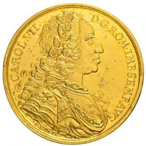 Реверс монеты Регенсбург, 10 дукатов, 1742