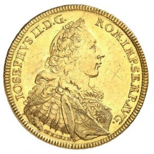Реверс монеты Регенсбург, 10 дукатов, 1766