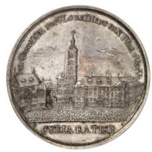 Аверс монеты Регенсбург, 2 талера, 1737, Городская ратуша