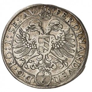 Реверс монеты Регенсбург, ⅙ талера, 1627-1628