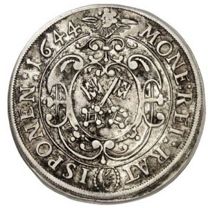 Аверс монеты Регенсбург, ¼ талера, 1644-1647