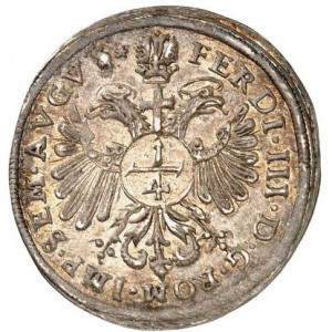 Реверс монеты Регенсбург, ¼ талера, 1657