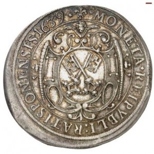 Аверс монеты Регенсбург, ½ талера, 1638-1639