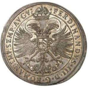 Реверс монеты Регенсбург, 1 талер, 1638