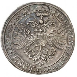 Реверс монеты Регенсбург, 1 талер, 1641-1642