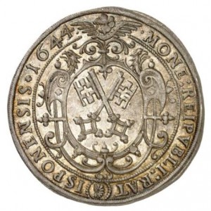 Аверс монеты Регенсбург, 1 талер, 1643-1644