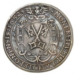 Аверс монеты Регенсбург, 1 талер, 1652-1654