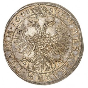 Реверс монеты Регенсбург, 1 талер, 1658