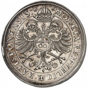 Реверс монеты Регенсбург, 2 талера, 1619
