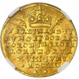 Аверс монеты Регенсбург, 1 дукат, 1653