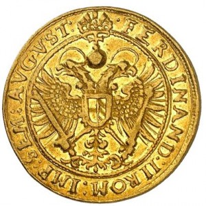 Реверс монеты Регенсбург, 2 дуката, 1632