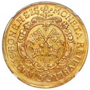 Аверс монеты Регенсбург, 10 дукатов, 1667