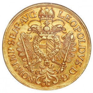 Реверс монеты Регенсбург, 10 дукатов, 1667