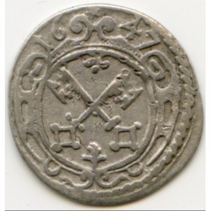 Аверс монеты Регенсбург, 1 крейцер, 1639-1655