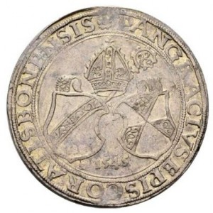 Аверс монеты Регенсбург, 1 талер, 1544-1547
