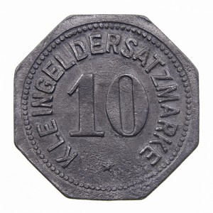 Реверс монеты Регенсбург, 10 пфеннигов, 1917
