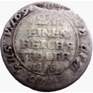 Реверс монеты Померания, 1/24 талера, 1763