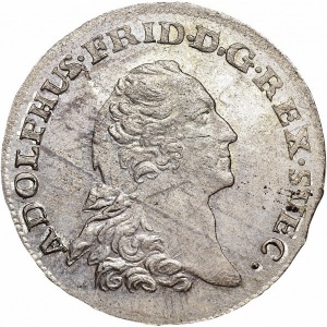 Аверс монеты Померания, ⅙ талера, 1760-1761