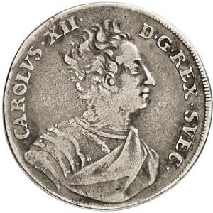 Аверс монеты Померания, ⅔ талера, 1708-1709