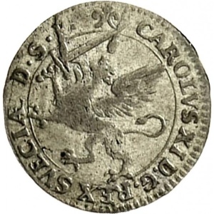 Аверс монеты Померания, 1/24 талера, 1672