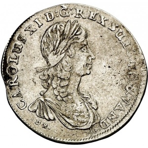 Аверс монеты Померания, ⅔ талера, 1673