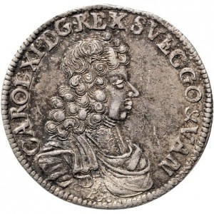Аверс монеты Померания, ⅔ талера, 1681-1685