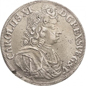 Аверс монеты Померания, ⅔ талера, 1686-1692