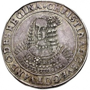 Аверс монеты Померания, 1 талер, 1642-1654