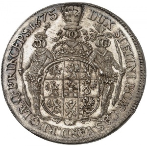 Реверс монеты Померания, 1 талер, 1675