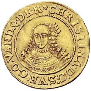 Аверс монеты Померания, 1 дукат, 1646-1654