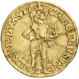 Аверс монеты Померания, 1 дукат, 1659