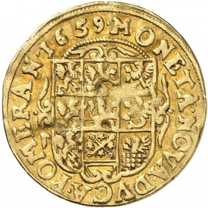 Реверс монеты Померания, 1 дукат, 1659